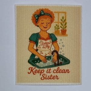 Sisters on the Fly Swedishcloth